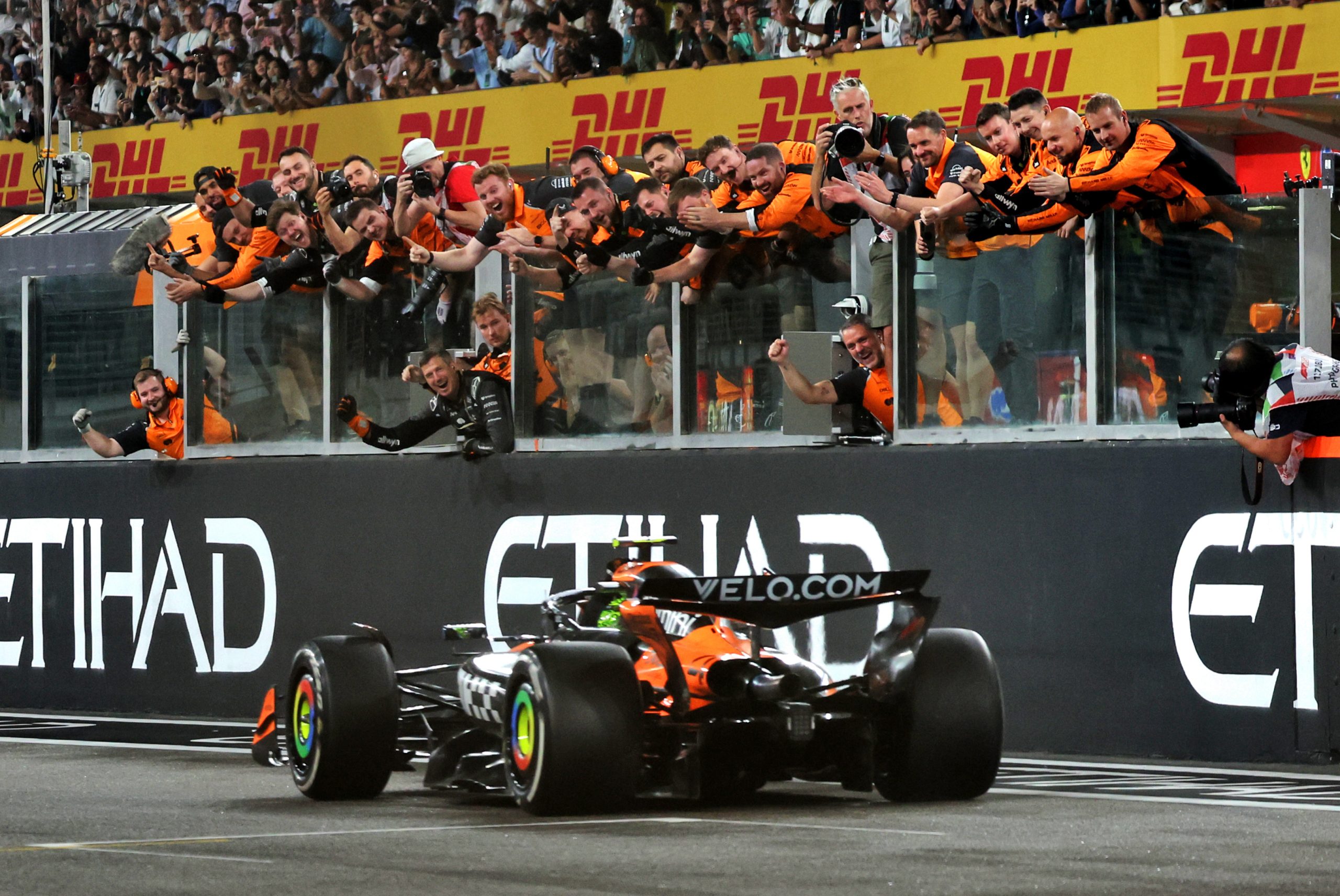 Lando Norris’ parents finally breathe easy in Abu Dhabi: ‘It’s a relief’