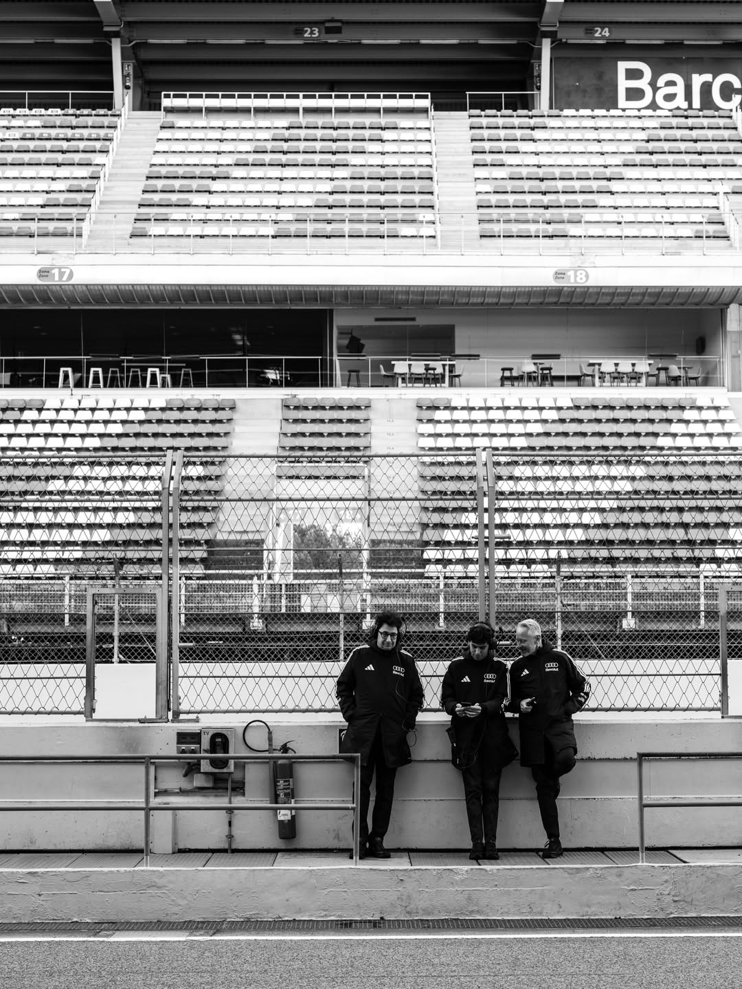 In pictures: Audi’s first day on track in Barcelona