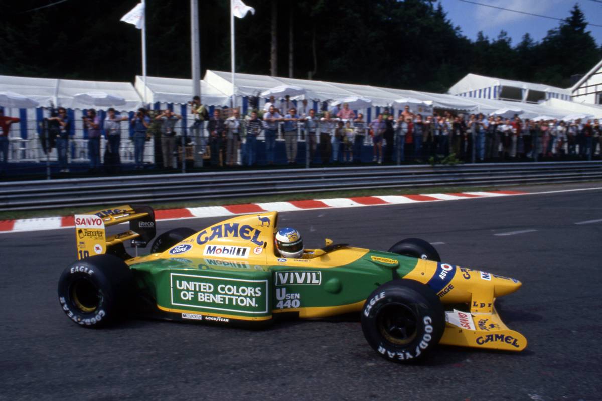 Schumacher’s first F1 winner hits the auction block