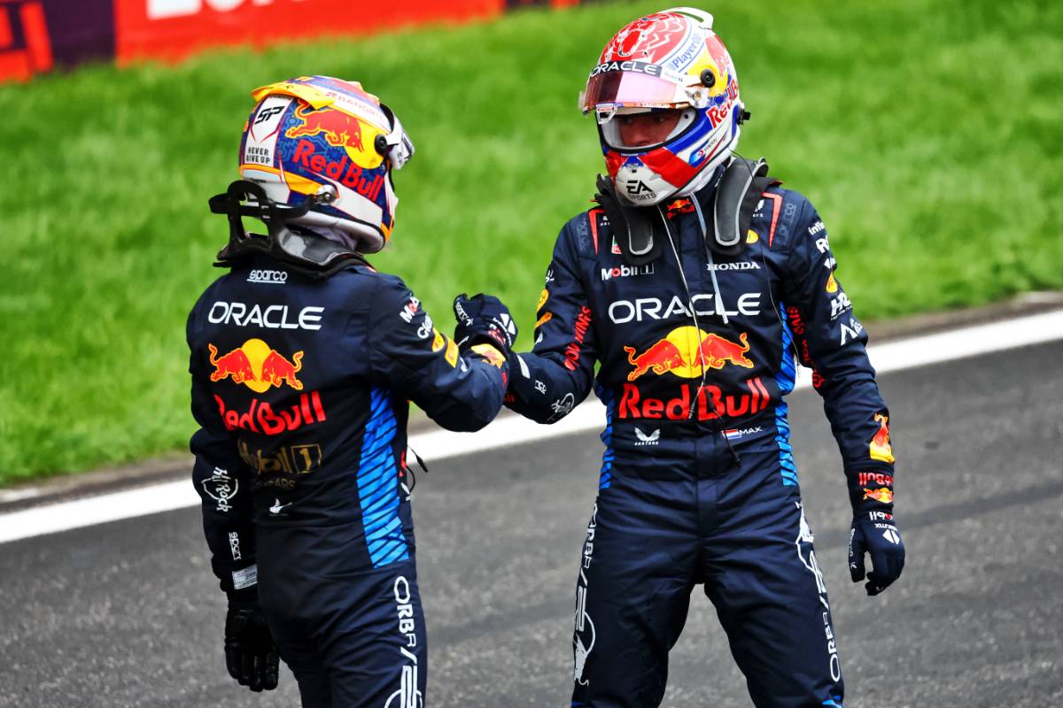A promise kept: Verstappen’s special gift brings smile to Perez