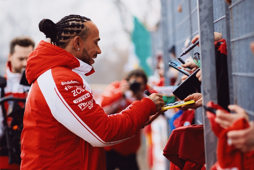 Hamilton ‘massively excited’ for new beginnings with Ferrari