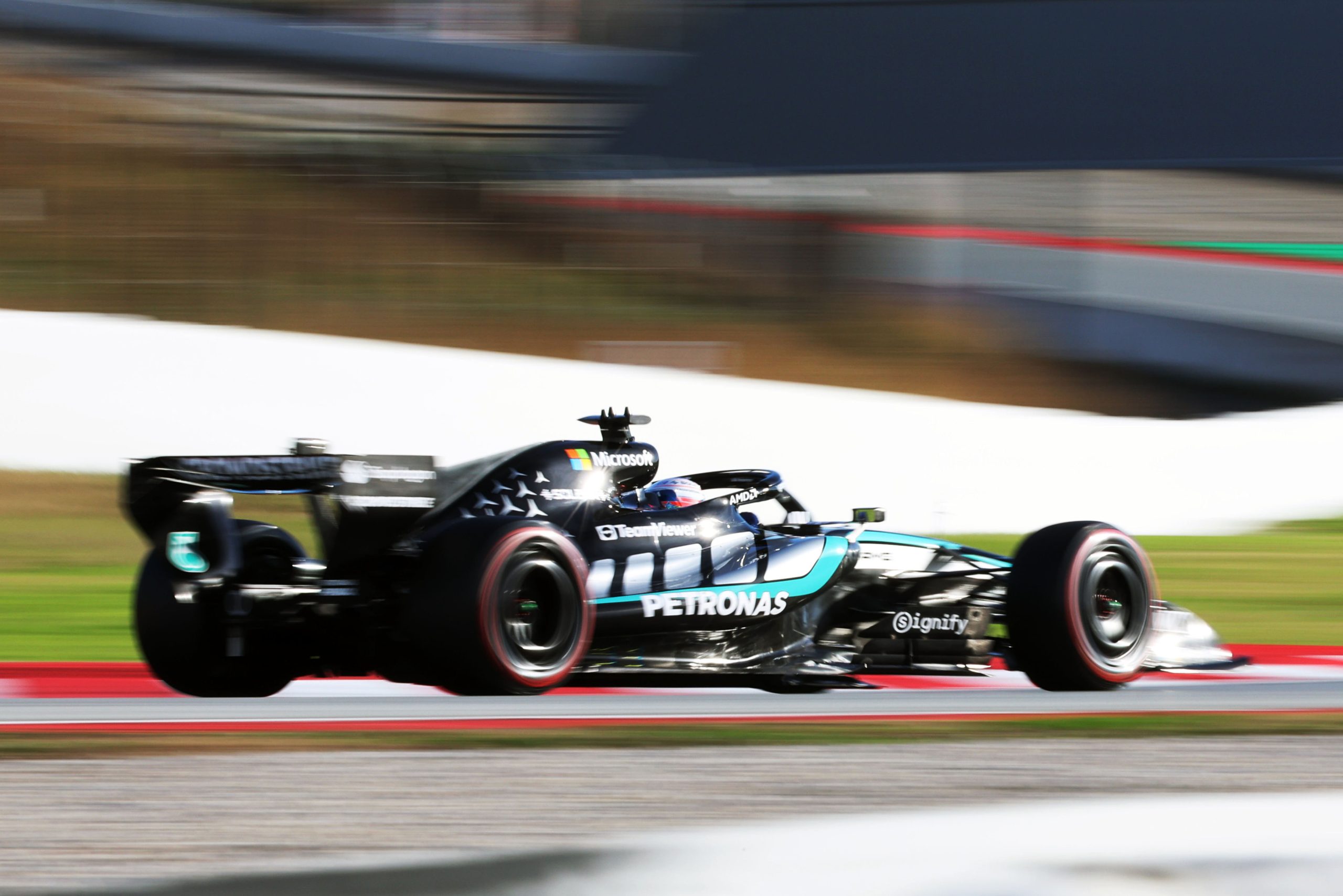 Mercedes ‘aced it’ in Barcelona, but Brundle downplays the hype