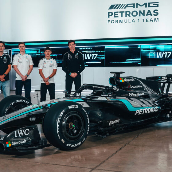 Russell confident in Mercedes W17 – but stops short of title claim