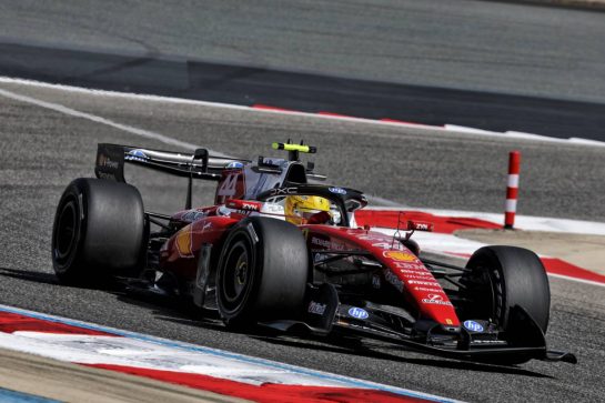 Lewis Hamilton (GBR) Scuderia SF-26.
11.02.2026. Formula 1 Testing, Bahrain Test One, Sakhir, Bahrain, Day One.
- www.xpbimages.com, EMail: requests@xpbimages.com © Copyright: Moy / XPB Images
