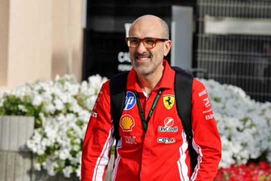 Carlo Santi (ITA) Scuderia Ferrari Race Engineer.
12.02.2026. Formula 1 Testing, Bahrain Test One, Sakhir, Bahrain, Day Two.
- www.xpbimages.com, EMail: requests@xpbimages.com &copy; Copyright: Moy / XPB Images