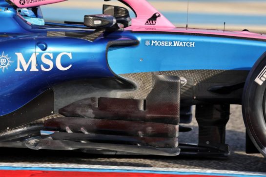 Pierre Gasly (FRA) Alpine F1 Team A526 - turning vane detail.
12.02.2026. Formula 1 Testing, Bahrain Test One, Sakhir, Bahrain, Day Two.
- www.xpbimages.com, EMail: requests@xpbimages.com &copy; Copyright: Moy / XPB Images