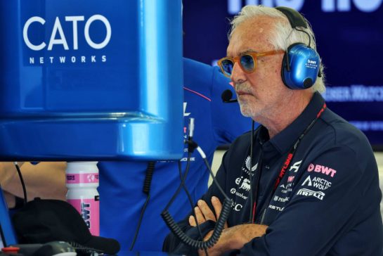 Flavio Briatore (ITA) Alpine F1 Team Executive Advisor.
18.02.2026. Formula 1 Testing, Bahrain Test Two, Sakhir, Bahrain, Day One.
- www.xpbimages.com, EMail: requests@xpbimages.com &copy; Copyright: Batchelor / XPB Images
