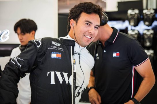 Sergio Perez (MEX) Cadillac Formula 1 Team.
18.02.2026. Formula 1 Testing, Bahrain Test Two, Sakhir, Bahrain, Day One.
- www.xpbimages.com, EMail: requests@xpbimages.com &copy; Copyright: Bearne / XPB Images