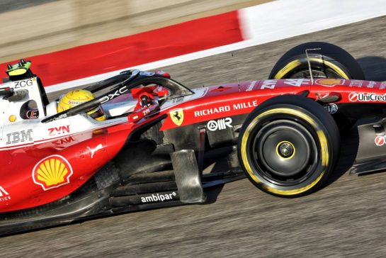 Lewis Hamilton (GBR) Scuderia Ferrari SF-26.
18.02.2026. Formula 1 Testing, Bahrain Test Two, Sakhir, Bahrain, Day One.
- www.xpbimages.com, EMail: requests@xpbimages.com &copy; Copyright: Bearne / XPB Images