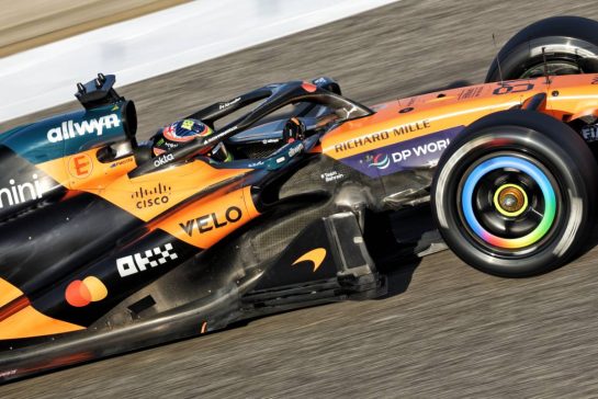 Oscar Piastri (AUS) McLaren F1 Team MCL40.
18.02.2026. Formula 1 Testing, Bahrain Test Two, Sakhir, Bahrain, Day One.
- www.xpbimages.com, EMail: requests@xpbimages.com &copy; Copyright: Bearne / XPB Images