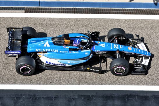 Alexander Albon (THA) Williams F1 Team FW48.
19.02.2026. Formula 1 Testing, Bahrain Test Two, Sakhir, Bahrain, Day Two.
- www.xpbimages.com, EMail: requests@xpbimages.com © Copyright: Batchelor / XPB Images