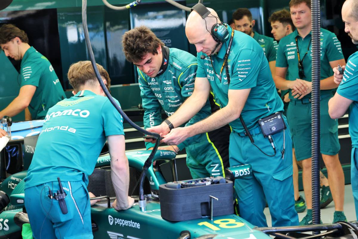 Honda issues sink Aston Martin’s final day of running in Bahrain