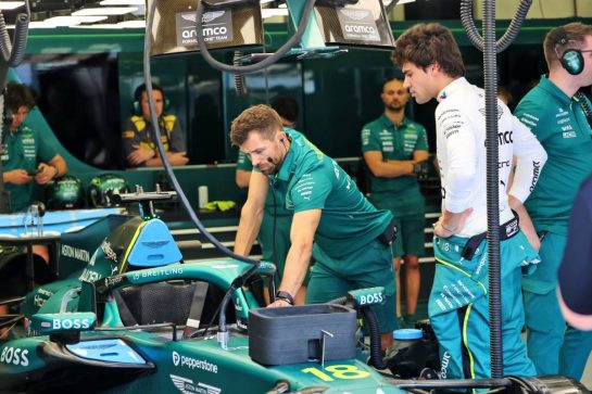 Lance Stroll (CDN) Aston Martin F1 Team.
20.02.2026. Formula 1 Testing, Bahrain Test Two, Sakhir, Bahrain, Day Three.
- www.xpbimages.com, EMail: requests@xpbimages.com &copy; Copyright: Batchelor / XPB Images