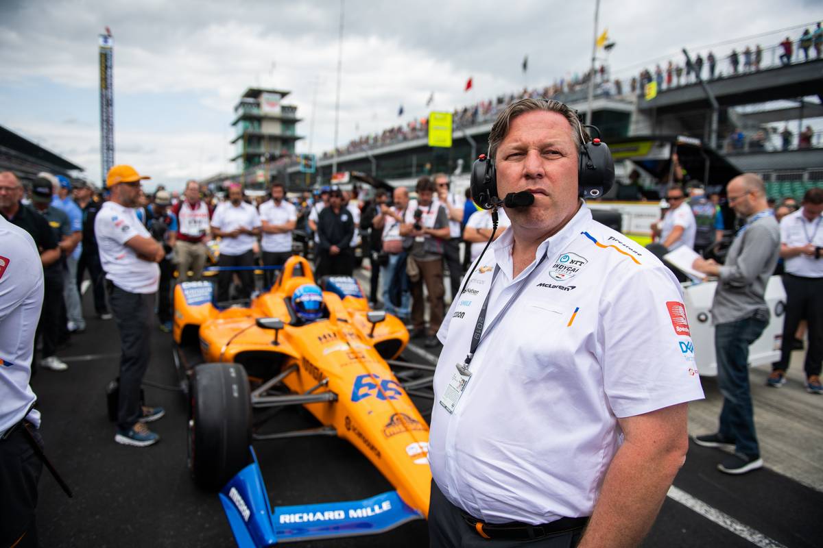 Brown wants Alonso Indy 500 reunion: ‘I’m bugging him about it’