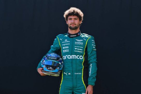 Jak Crawford (USA) Aston Martin F1 Team Reserve Driver.
05.03.2026. Formula 1 World Championship, Rd 1, Australian Grand Prix, Albert Park, Melbourne, Australia, Preparation Day.
- www.xpbimages.com, EMail: requests@xpbimages.com &copy; Copyright: Moy / XPB Images