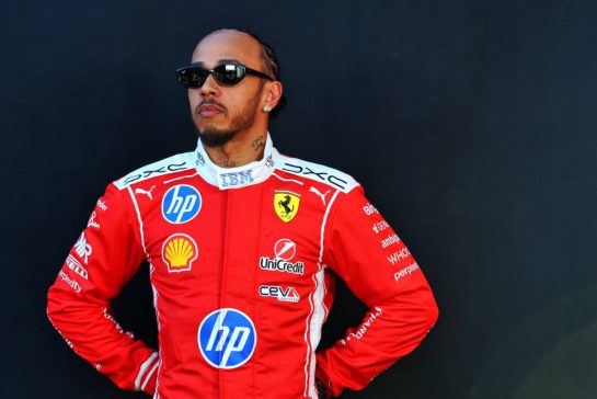 Lewis Hamilton (GBR) Scuderia Ferrari.
05.03.2026. Formula 1 World Championship, Rd 1, Australian Grand Prix, Albert Park, Melbourne, Australia, Preparation Day.
- www.xpbimages.com, EMail: requests@xpbimages.com &copy; Copyright: Bearne / XPB Images