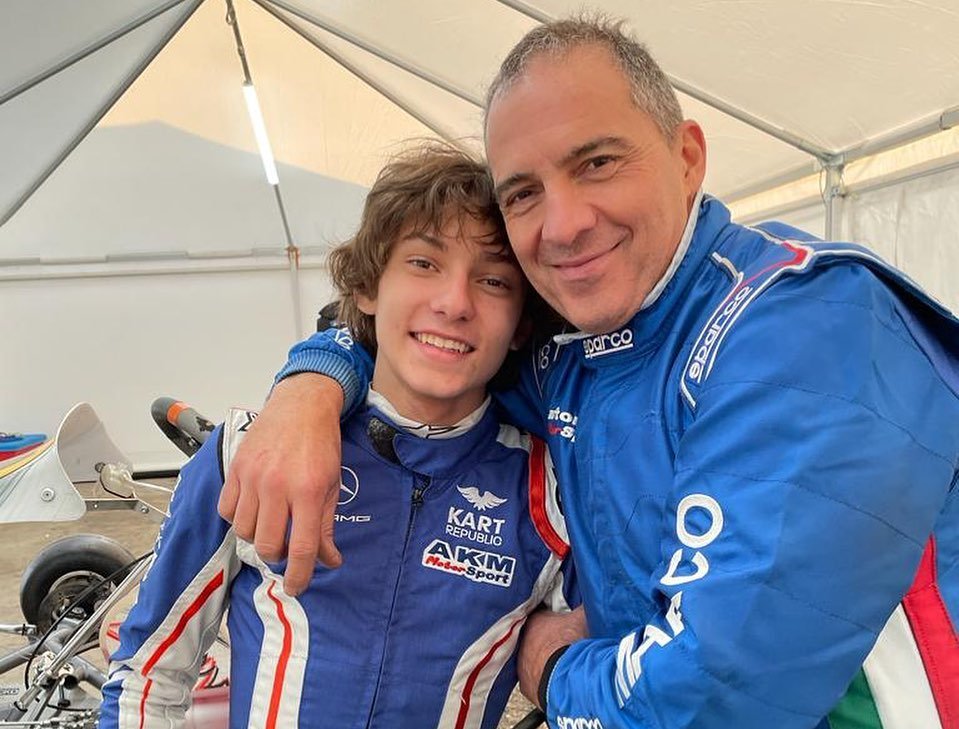 Antonelli says father Marco ‘didn’t want me to race’