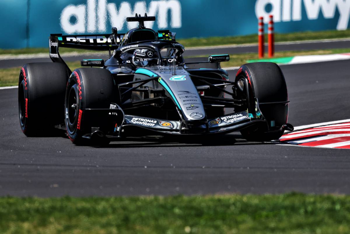 Mercedes ‘ticking all the boxes’ but Russell dismisses title hype