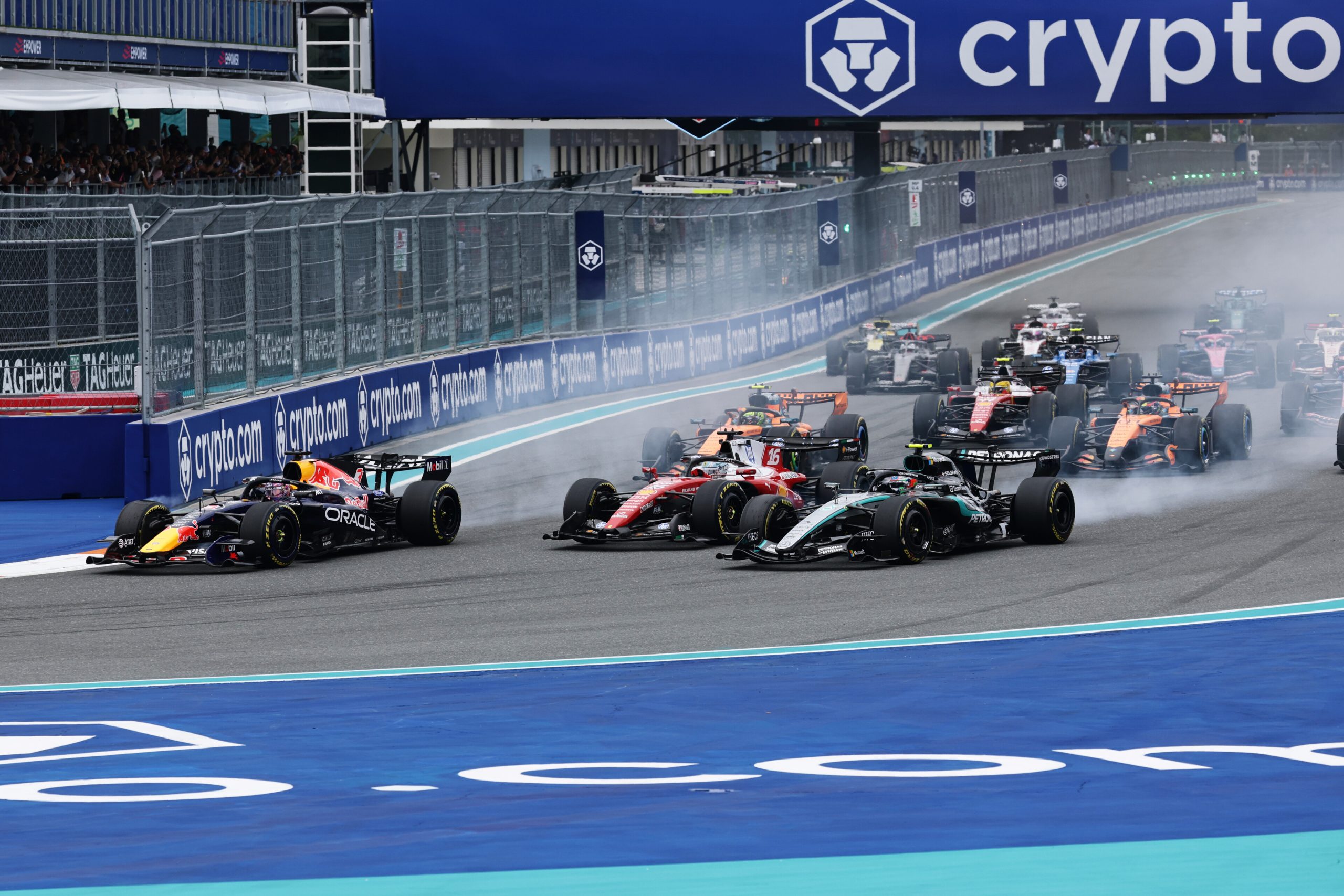 Verstappen ‘floored it’ during spin to save his Miami GP