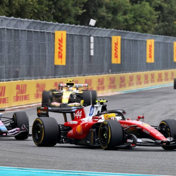 Hamilton ‘just a passenger’ in Miami GP after first lap damage