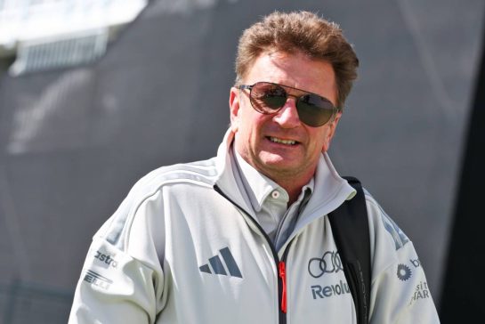 Allan McNish (GBR) Audi F1 Team Racing Director.
21.05.2026. Formula 1 World Championship, Rd 5, Canadian Grand Prix, Montreal, Canada, Preparation Day.
- www.xpbimages.com, EMail: requests@xpbimages.com © Copyright: Bearne / XPB Images