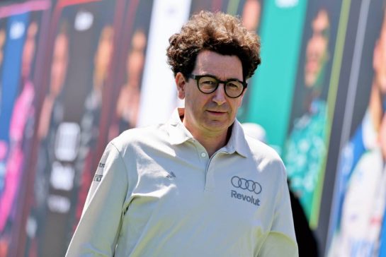 Mattia Binotto (ITA) Audi F1 Team Motorsport Chief Operating and Chief Technical Officer.
21.05.2026. Formula 1 World Championship, Rd 5, Canadian Grand Prix, Montreal, Canada, Preparation Day.
- www.xpbimages.com, EMail: requests@xpbimages.com © Copyright: Moy / XPB Images