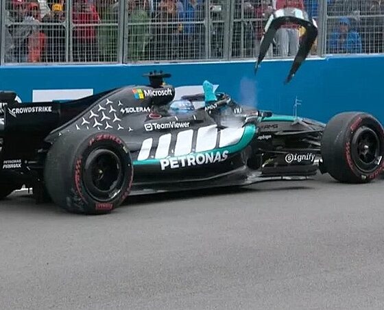Mercedes reveal ‘catastrophic’ cause behind Russell DNF in Canada