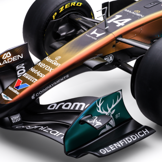 Aston Martin showcases Maaden-inspired livery for Monaco GP