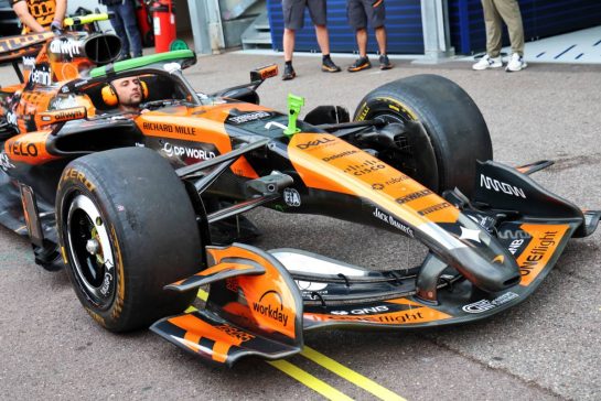 McLaren F1 Team MCL40.
04.06.2026. Formula 1 World Championship, Rd 6, Monaco Grand Prix, Monte Carlo, Monaco, Preparation Day.
- www.xpbimages.com, EMail: requests@xpbimages.com © Copyright: Batchelor / XPB Images