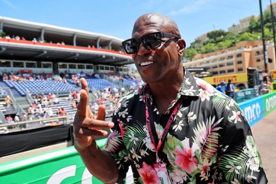 Terry Crews (USA) Actor.
07.06.2026. Formula 1 World Championship, Rd 6, Monaco Grand Prix, Monte Carlo, Monaco, Race Day.
- www.xpbimages.com, EMail: requests@xpbimages.com © Copyright: Batchelor / XPB Images
