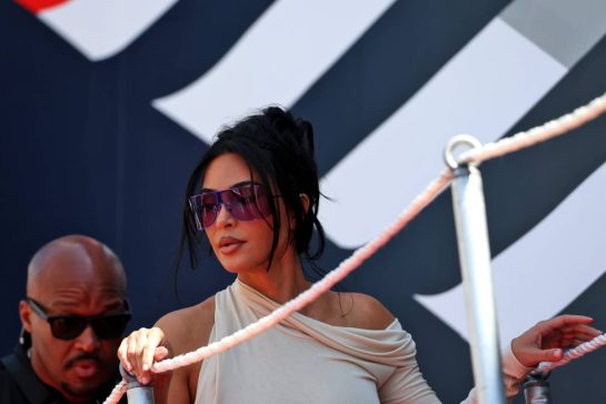 Kim Kardashian (USA).
07.06.2026. Formula 1 World Championship, Rd 6, Monaco Grand Prix, Monte Carlo, Monaco, Race Day.
- www.xpbimages.com, EMail: requests@xpbimages.com © Copyright: Rew / XPB Images