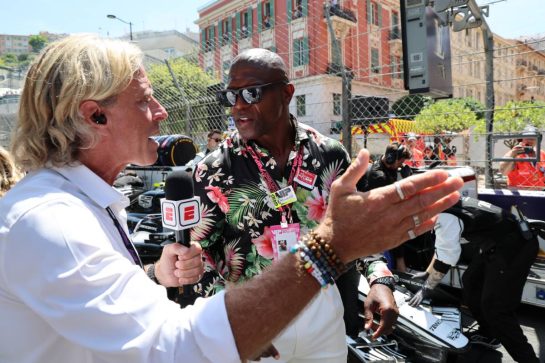 Terry Crews (USA) Actor and Cadillac Formula 1 Team guest on the grid.
07.06.2026. Formula 1 World Championship, Rd 6, Monaco Grand Prix, Monte Carlo, Monaco, Race Day.
- www.xpbimages.com, EMail: requests@xpbimages.com © Copyright: Batchelor / XPB Images