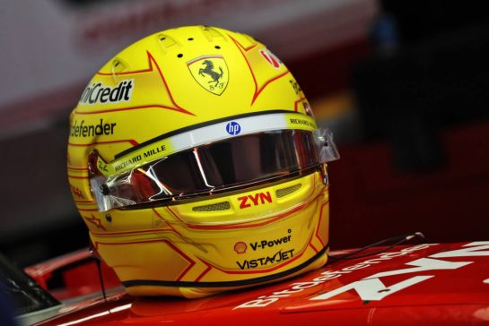 Tho Lewis Hamilton (GBR) Scuderia Ferrari.
11.06.2026. Formula 1 World Championship, Rd 7, Barcelona-Catalunya Grand Prix, Barcelona, Spain, Preparation Day.
- www.xpbimages.com, EMail: requests@xpbimages.com © Copyright: Charniaux / XPB Images