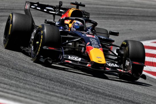 Max Verstappen (NLD) Red Bull Racing RB22.
12.06.2026. Formula 1 World Championship, Rd 7, Barcelona-Catalunya Grand Prix, Barcelona, Spain, Practice Day.
- www.xpbimages.com, EMail: requests@xpbimages.com © Copyright: Charniaux / XPB Images