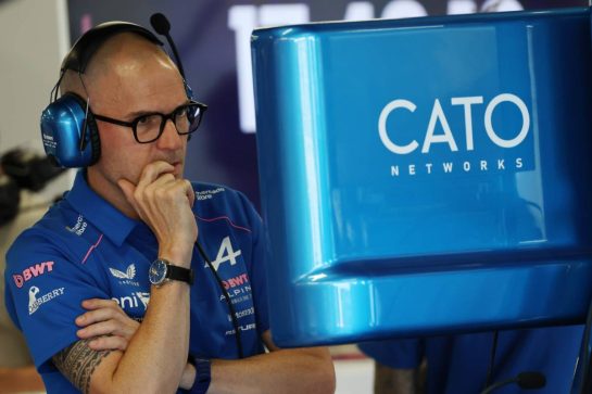 David Sanchez (FRA) Alpine F1 Team Executive Technical Director.
12.06.2026. Formula 1 World Championship, Rd 7, Barcelona-Catalunya Grand Prix, Barcelona, Spain, Practice Day.
- www.xpbimages.com, EMail: requests@xpbimages.com © Copyright: Batchelor / XPB Images
