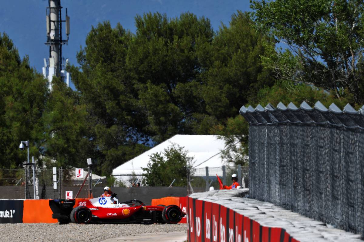 Barcelona GP: Russell edges Hamilton in Q3 as Leclerc crashes