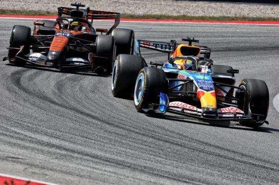Arvid Lindblad (GBR) Racing Bulls Formula One Team VCARB 03.
14.06.2026. Formula 1 World Championship, Rd 7, Barcelona-Catalunya Grand Prix, Barcelona, Spain, Race Day.
- www.xpbimages.com, EMail: requests@xpbimages.com &copy; Copyright: Charniaux / XPB Images