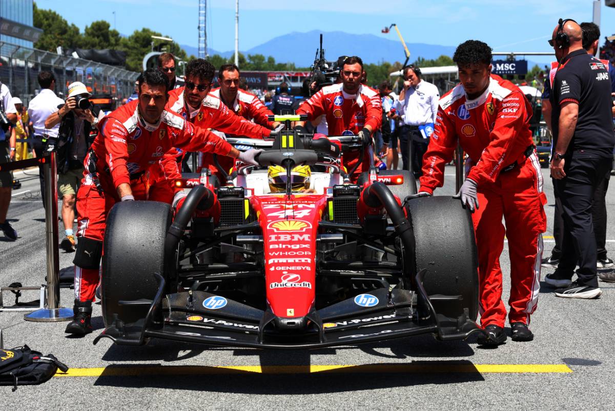 Ferrari chairman Elkann salutes Hamilton’s Barcelona breakthrough