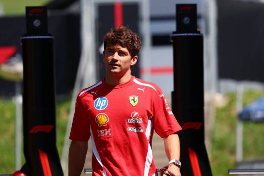 Charles Leclerc (MON) Scuderia Ferrari.
25.06.2026. Formula 1 World Championship, Rd 8, Austrian Grand Prix, Spielberg, Austria, Preparation Day.
- www.xpbimages.com, EMail: requests@xpbimages.com © Copyright: Bearne / XPB Images