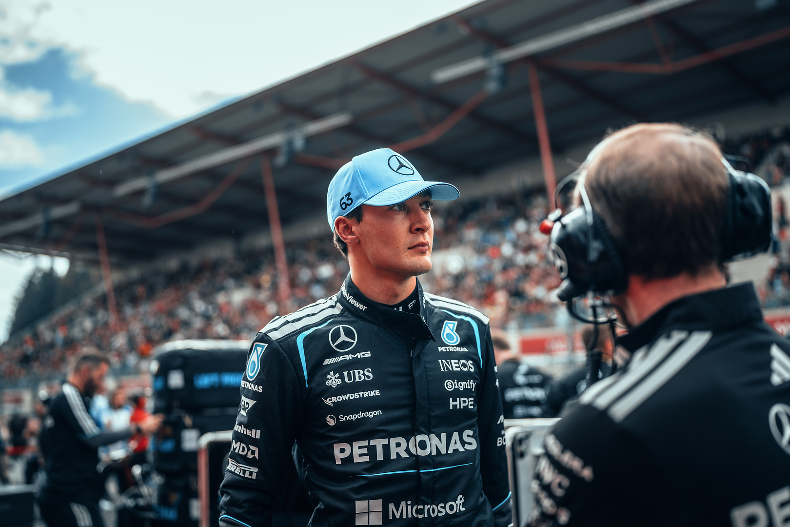 Mercedes digging in but still puzzled by Russell’s deployment issues