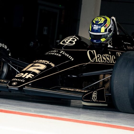 Bearman moved to tears after driving Senna’s iconic Lotus