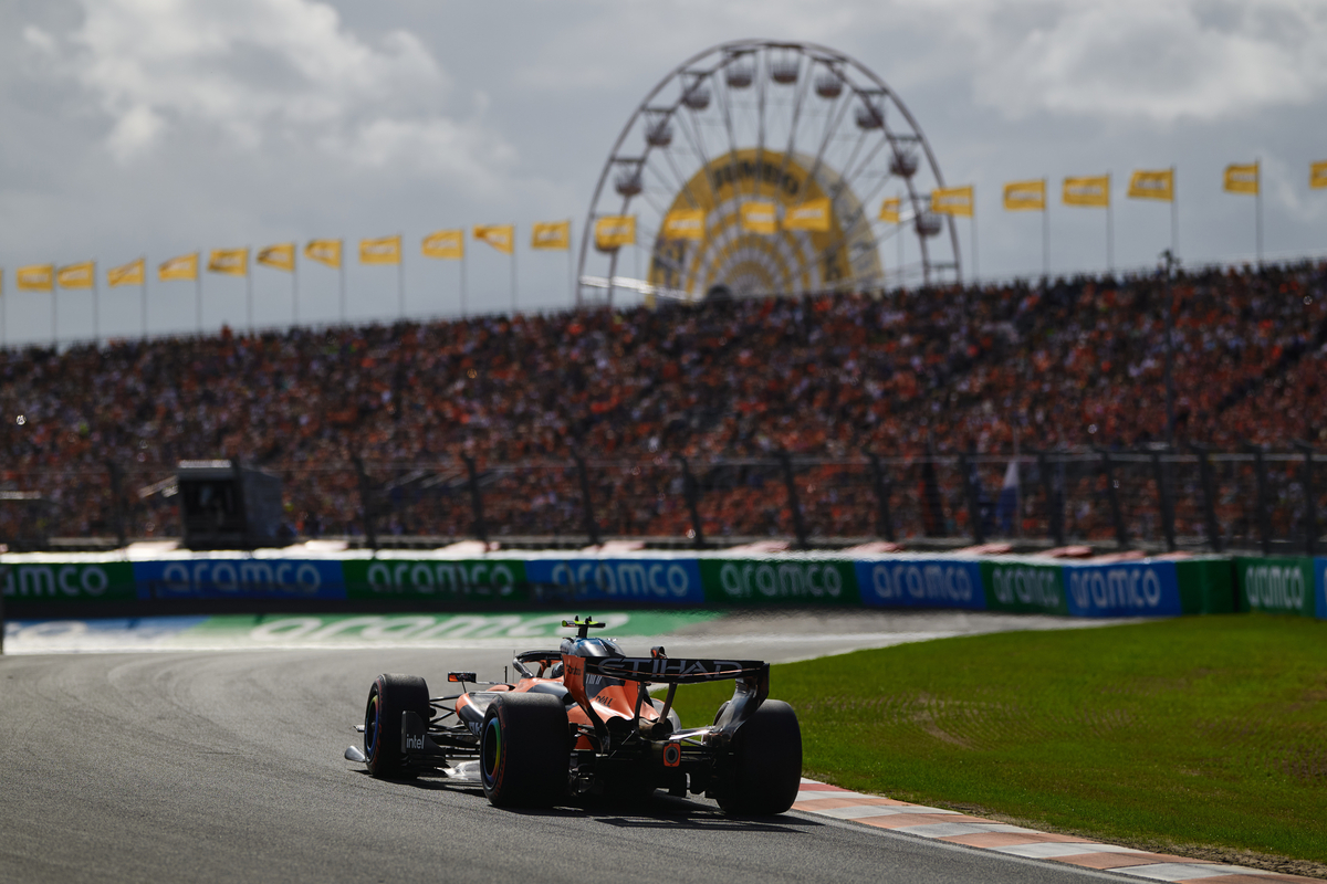 Norris credits ‘big balls’ for fearless Dutch GP pole lap
