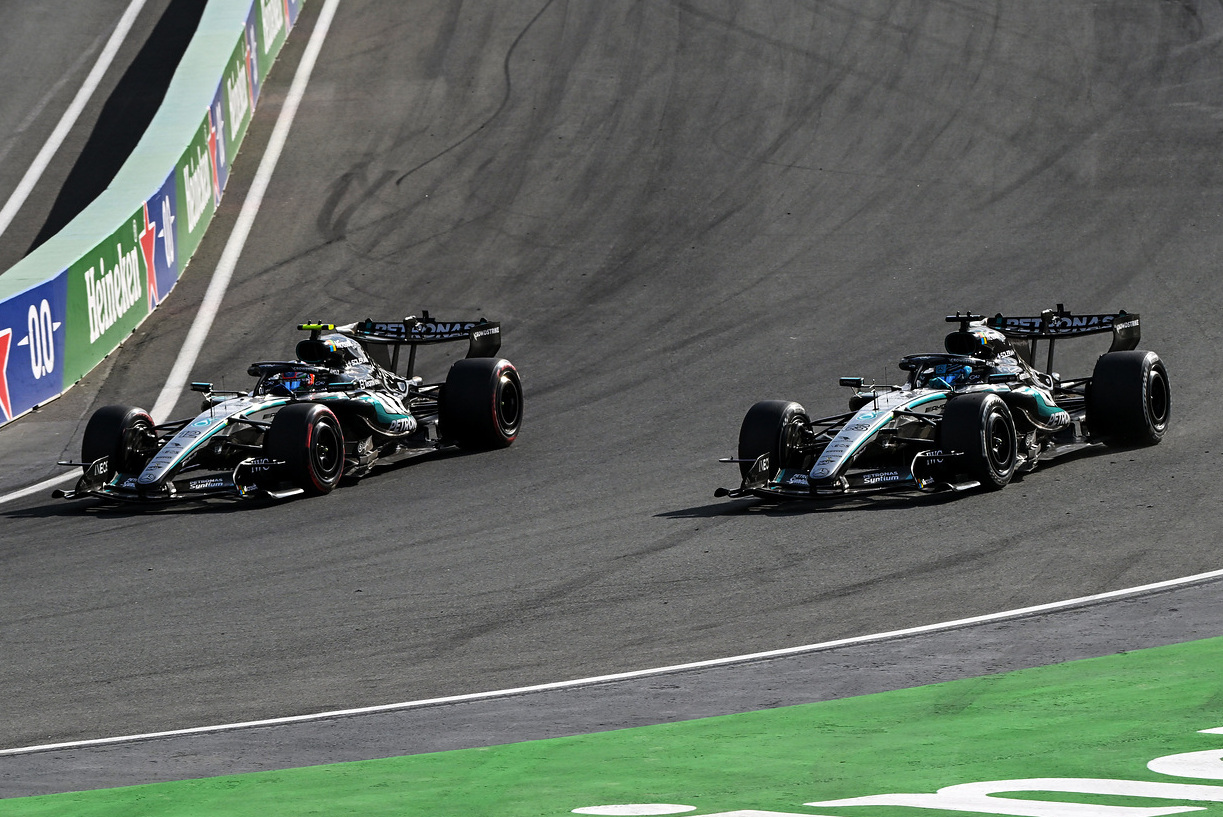 Russell admits Mercedes team order ‘the right decision’