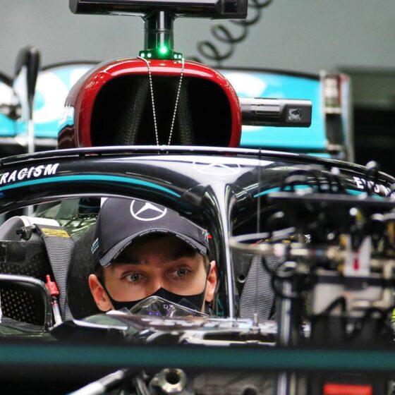 Russell still bears the scars of his Mercedes debut and heartbreak
