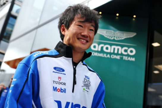 Yuki Tsunoda (JPN) Racing Bulls Reserve Driver.
20.08.2026. Formula 1 World Championship, Rd 12, Dutch Grand Prix, Zandvoort, Netherlands, Preparation Day.
- www.xpbimages.com, EMail: requests@xpbimages.com &copy; Copyright: Bearne / XPB Images