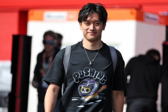 Zhou Guanyu (CHN) Cadillac Formula 1 Team Reserve Driver.
20.08.2026. Formula 1 World Championship, Rd 12, Dutch Grand Prix, Zandvoort, Netherlands, Preparation Day.
- www.xpbimages.com, EMail: requests@xpbimages.com &copy; Copyright: Bearne / XPB Images