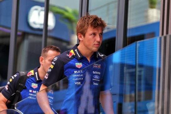 Liam Lawson (NZL) Red Bull Racing.
20.08.2026. Formula 1 World Championship, Rd 12, Dutch Grand Prix, Zandvoort, Netherlands, Preparation Day.
- www.xpbimages.com, EMail: requests@xpbimages.com &copy; Copyright: Bearne / XPB Images