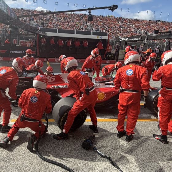 Leclerc slams Ferrari strategy call after losing out to Russell
