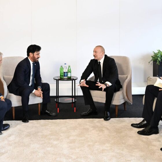 FIA President Mohammed Ben Sulayem meets with Azerbaijani President Ilham Aliyev as Baku Celebrates a Decade of Racing
