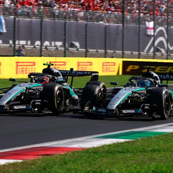Wolff explains why he let Mercedes drivers battle at Monza